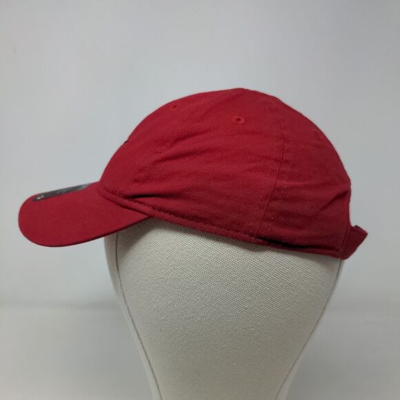 Nike Boys Toddler Strapback Hat Red Adjustable Embroidered Swoosh Logo W/Tags - Picture 4 of 10